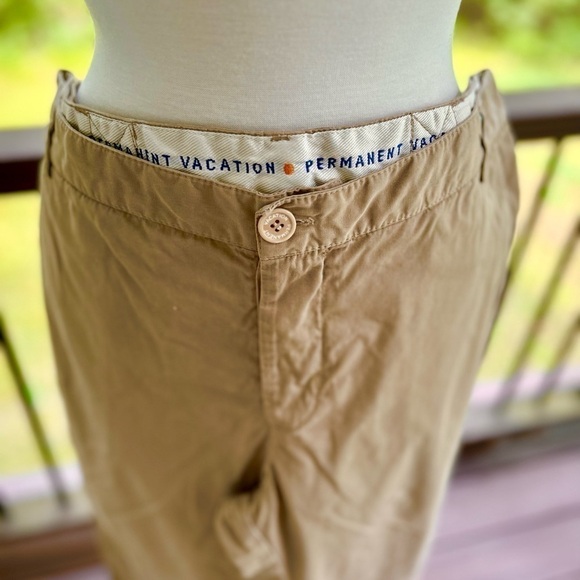 LAST CHANCE Permanent Vacation Men’s Khaki Tan Pants Size Medium - Picture 2 of 7